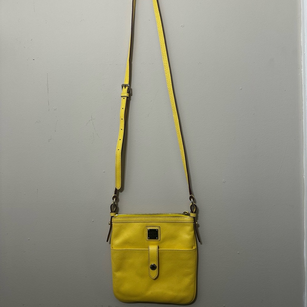 Dooney & Bourke Yellow Crossbody Bag